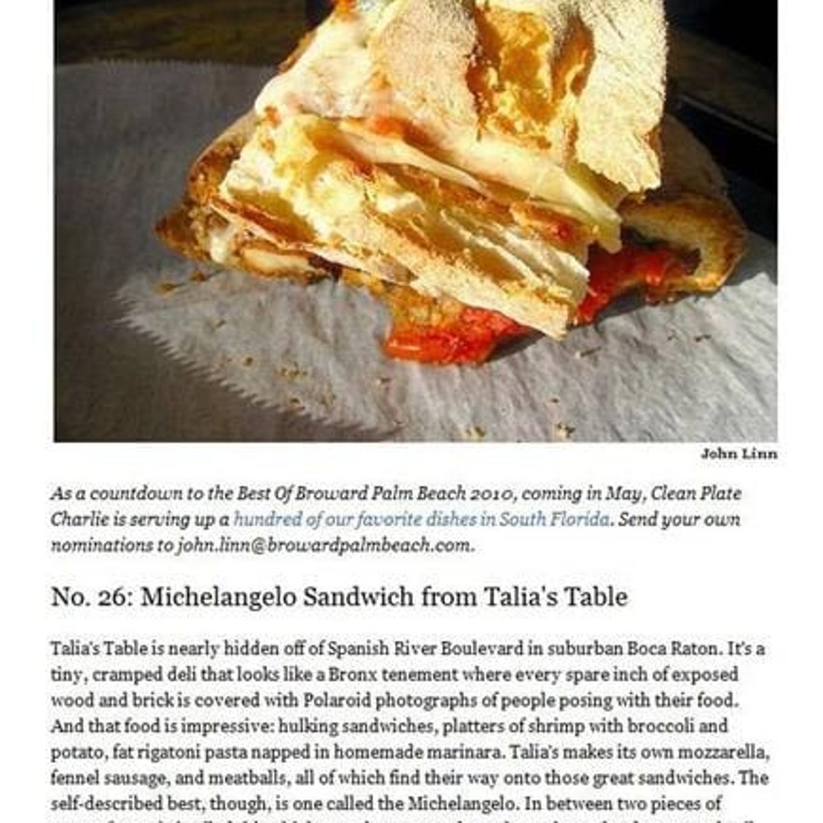 100 Favorite Dishes