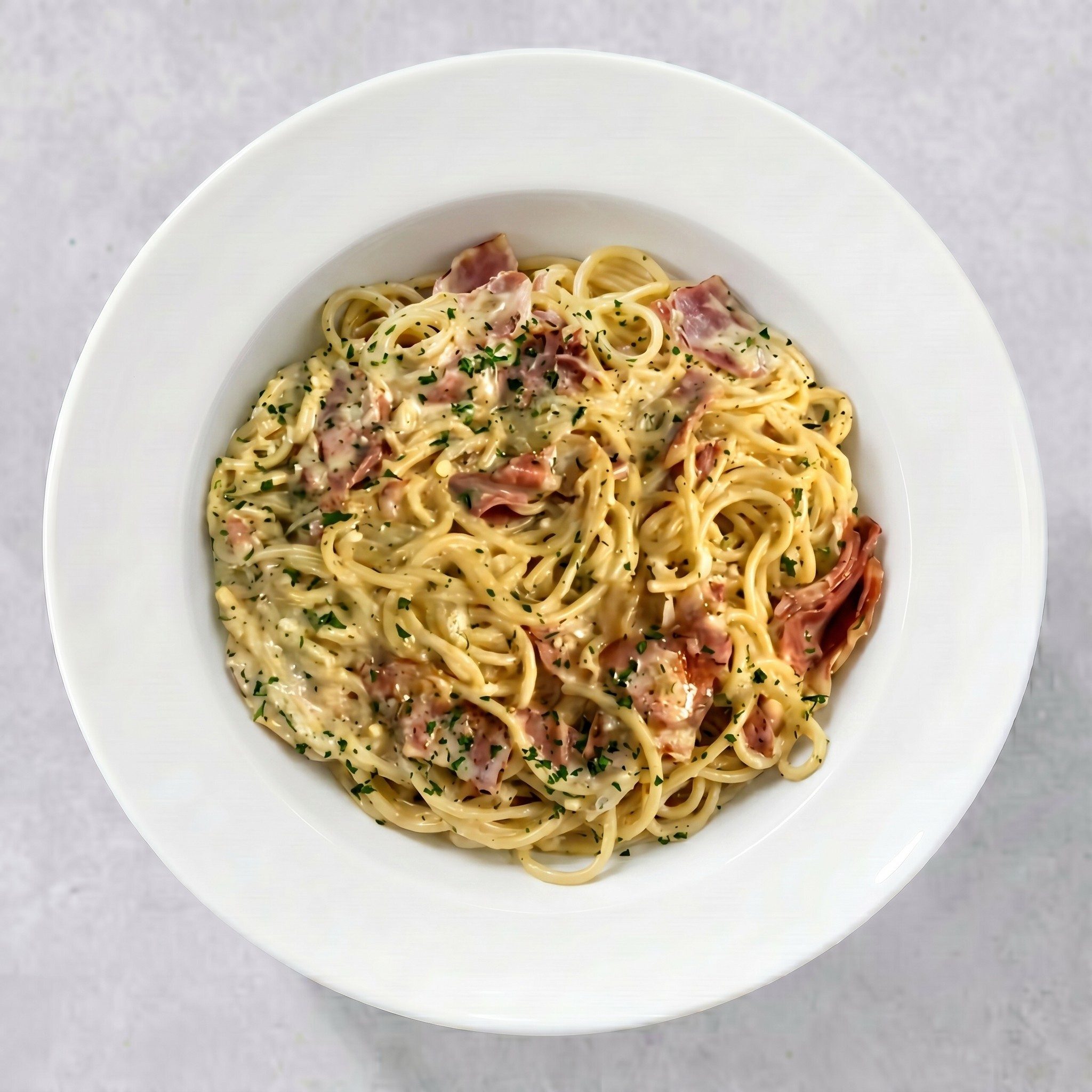 Spaghetti Carbonara.