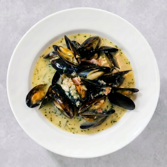 Mussels.