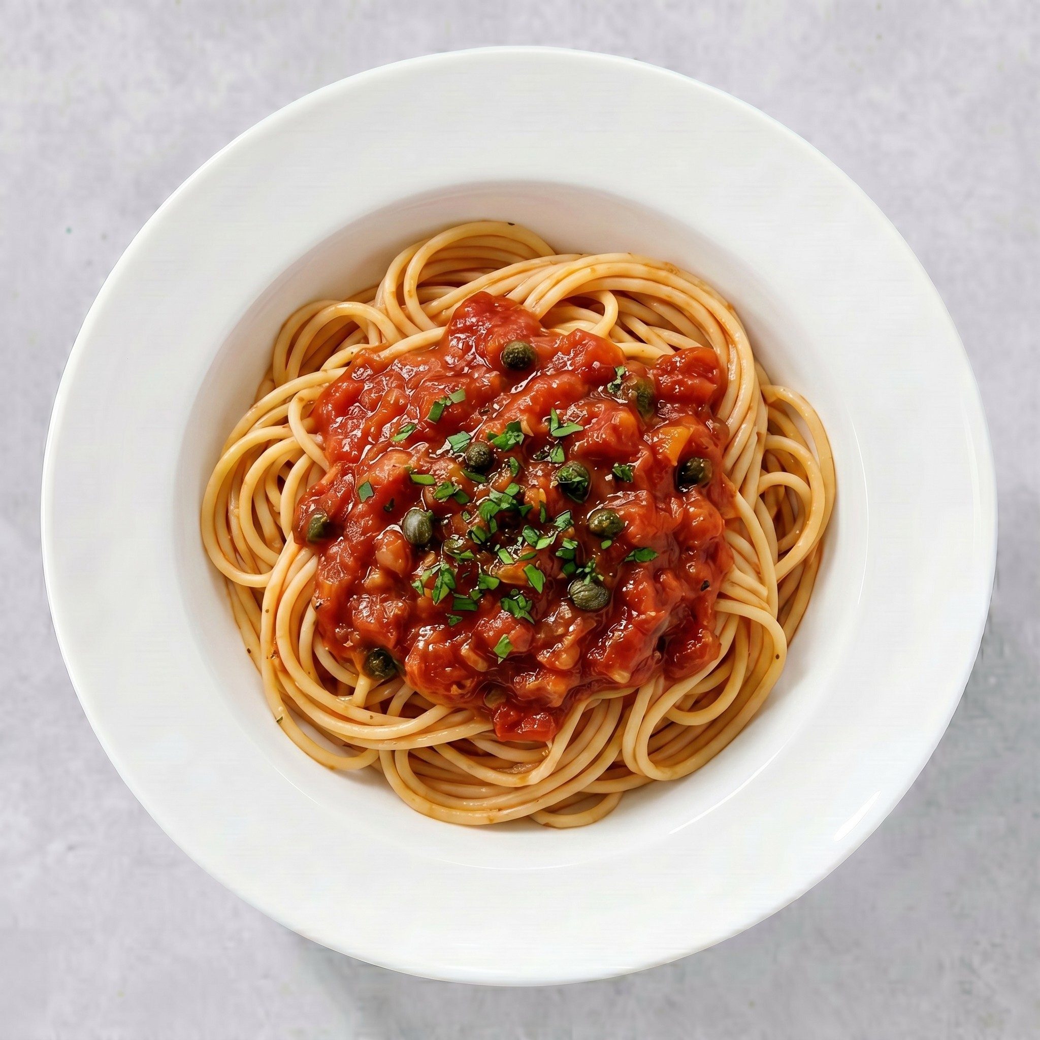 Spaghetti Marinara.