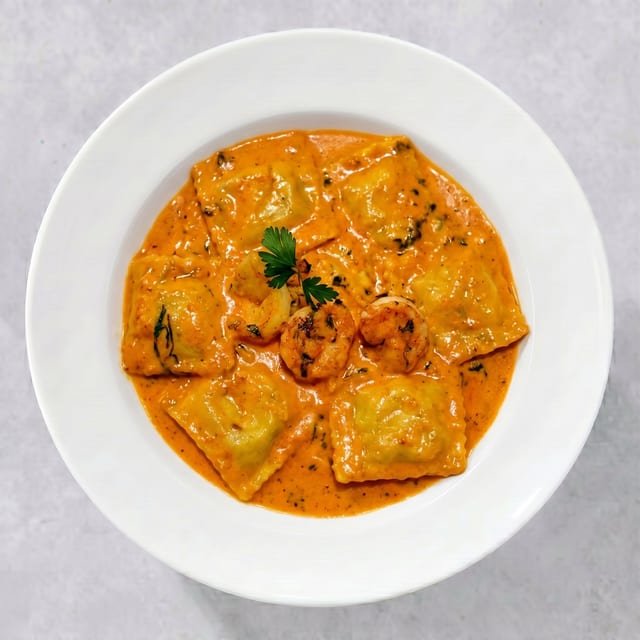 Lobster Ravioli.